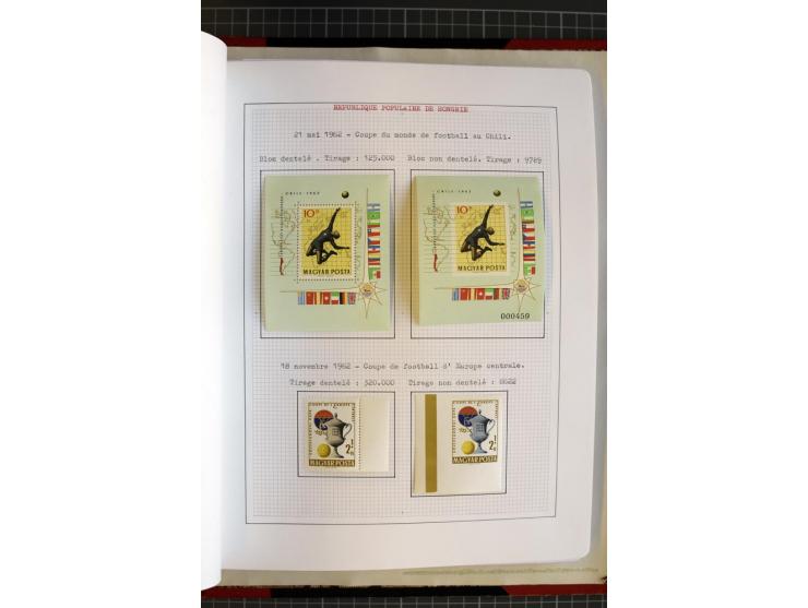 1868/1979, ungebrauchte und gestempelte Sammlung mit u.a. Mi.-Nr. 1 (3), 4 (5), 5 (4), 6(6), 430-37U, 467-70U, 1104I, Bl.18A 