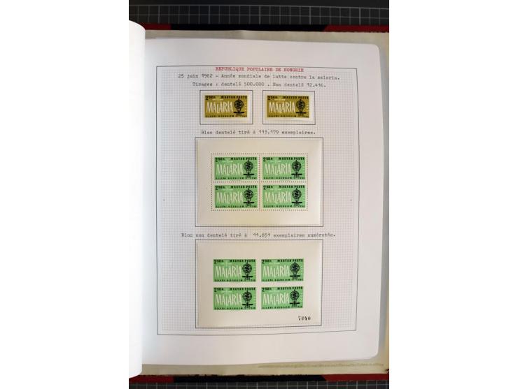 1868/1979, ungebrauchte und gestempelte Sammlung mit u.a. Mi.-Nr. 1 (3), 4 (5), 5 (4), 6(6), 430-37U, 467-70U, 1104I, Bl.18A 