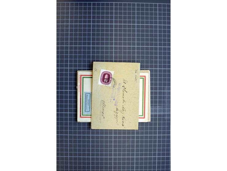 1868/1979, ungebrauchte und gestempelte Sammlung mit u.a. Mi.-Nr. 1 (3), 4 (5), 5 (4), 6(6), 430-37U, 467-70U, 1104I, Bl.18A 
