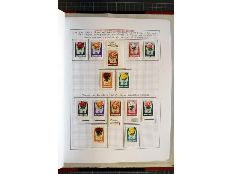 1868/1979, ungebrauchte und gestempelte Sammlung mit u.a. Mi.-Nr. 1 (3), 4 (5), 5 (4), 6(6), 430-37U, 467-70U, 1104I, Bl.18A 