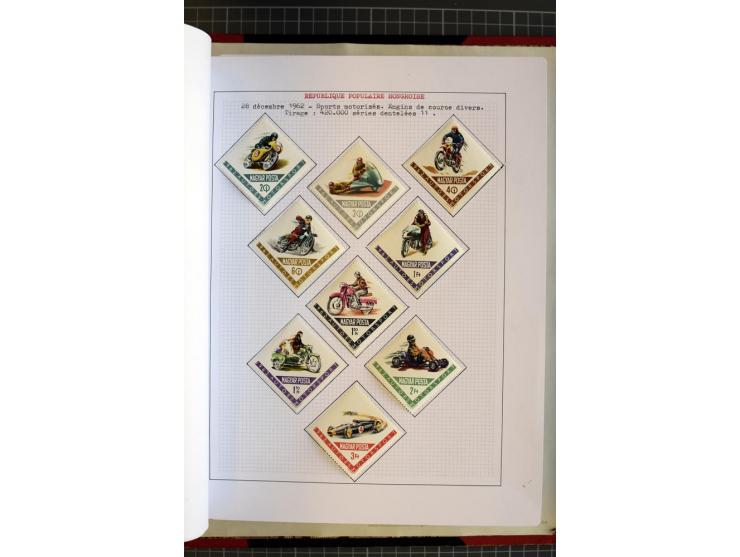 1868/1979, ungebrauchte und gestempelte Sammlung mit u.a. Mi.-Nr. 1 (3), 4 (5), 5 (4), 6(6), 430-37U, 467-70U, 1104I, Bl.18A 