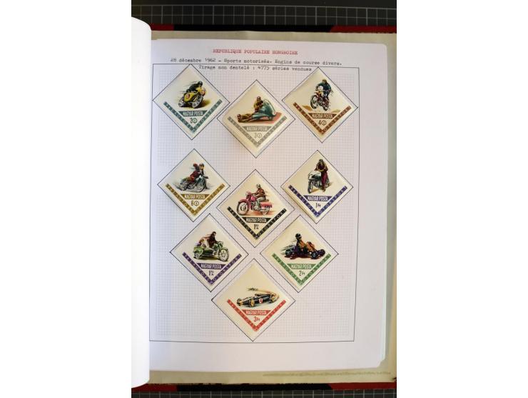 1868/1979, ungebrauchte und gestempelte Sammlung mit u.a. Mi.-Nr. 1 (3), 4 (5), 5 (4), 6(6), 430-37U, 467-70U, 1104I, Bl.18A 