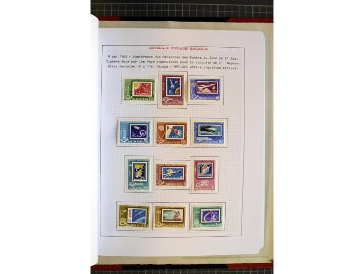 1868/1979, ungebrauchte und gestempelte Sammlung mit u.a. Mi.-Nr. 1 (3), 4 (5), 5 (4), 6(6), 430-37U, 467-70U, 1104I, Bl.18A 