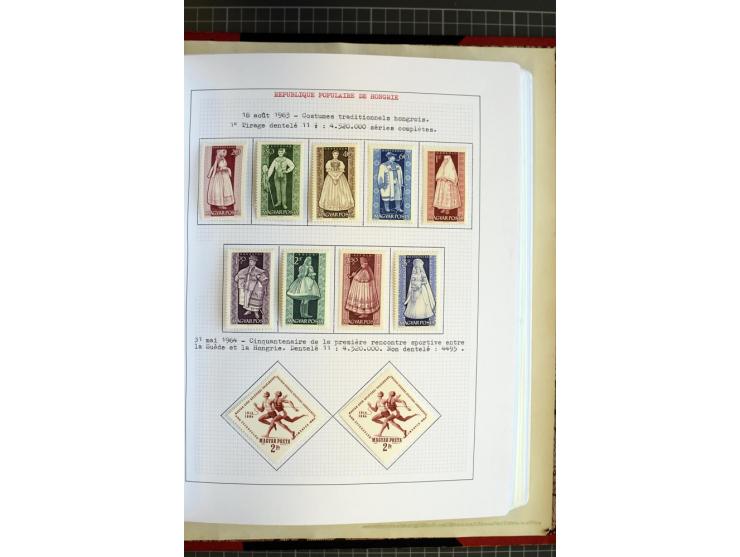 1868/1979, ungebrauchte und gestempelte Sammlung mit u.a. Mi.-Nr. 1 (3), 4 (5), 5 (4), 6(6), 430-37U, 467-70U, 1104I, Bl.18A 