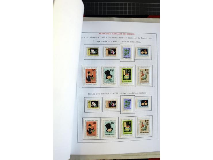1868/1979, ungebrauchte und gestempelte Sammlung mit u.a. Mi.-Nr. 1 (3), 4 (5), 5 (4), 6(6), 430-37U, 467-70U, 1104I, Bl.18A 