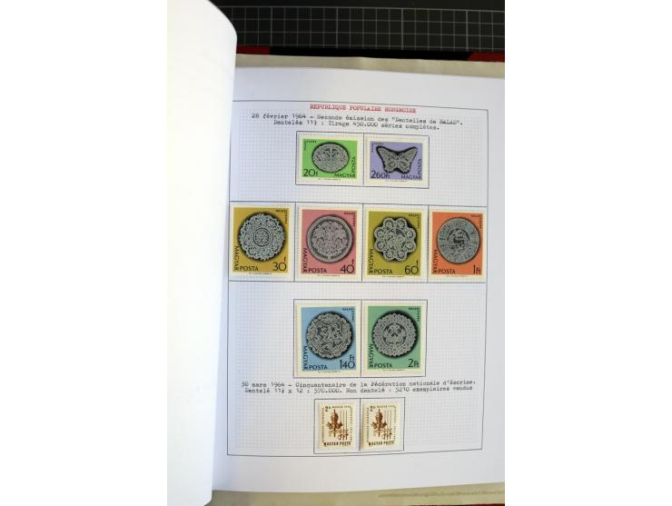 1868/1979, ungebrauchte und gestempelte Sammlung mit u.a. Mi.-Nr. 1 (3), 4 (5), 5 (4), 6(6), 430-37U, 467-70U, 1104I, Bl.18A 