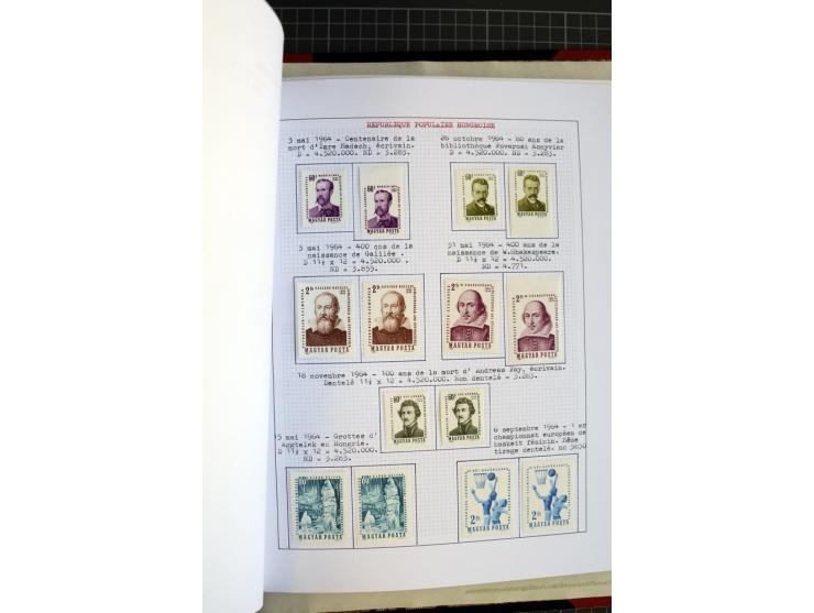 1868/1979, ungebrauchte und gestempelte Sammlung mit u.a. Mi.-Nr. 1 (3), 4 (5), 5 (4), 6(6), 430-37U, 467-70U, 1104I, Bl.18A 