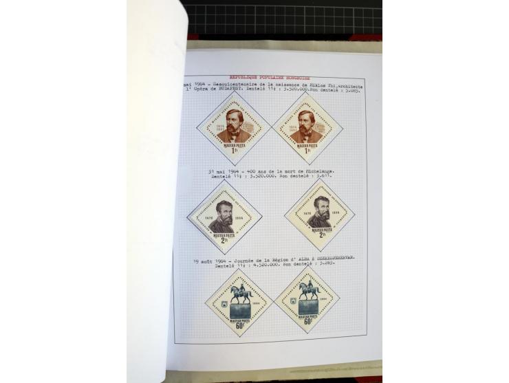 1868/1979, ungebrauchte und gestempelte Sammlung mit u.a. Mi.-Nr. 1 (3), 4 (5), 5 (4), 6(6), 430-37U, 467-70U, 1104I, Bl.18A 