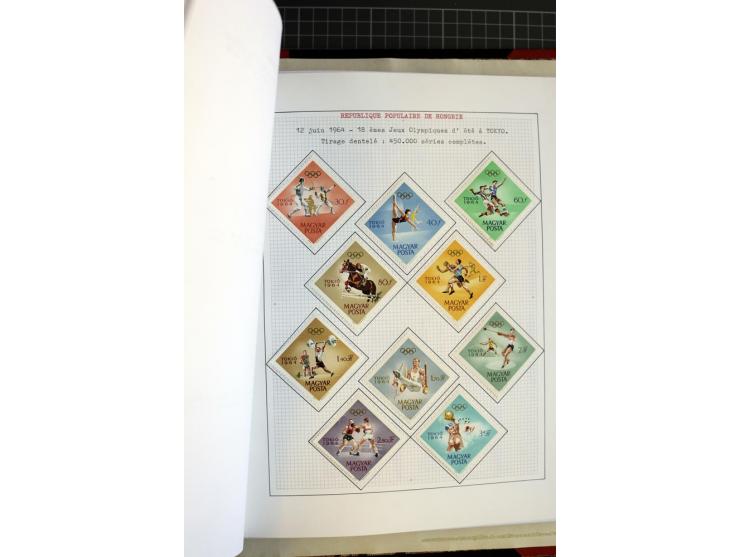1868/1979, ungebrauchte und gestempelte Sammlung mit u.a. Mi.-Nr. 1 (3), 4 (5), 5 (4), 6(6), 430-37U, 467-70U, 1104I, Bl.18A 