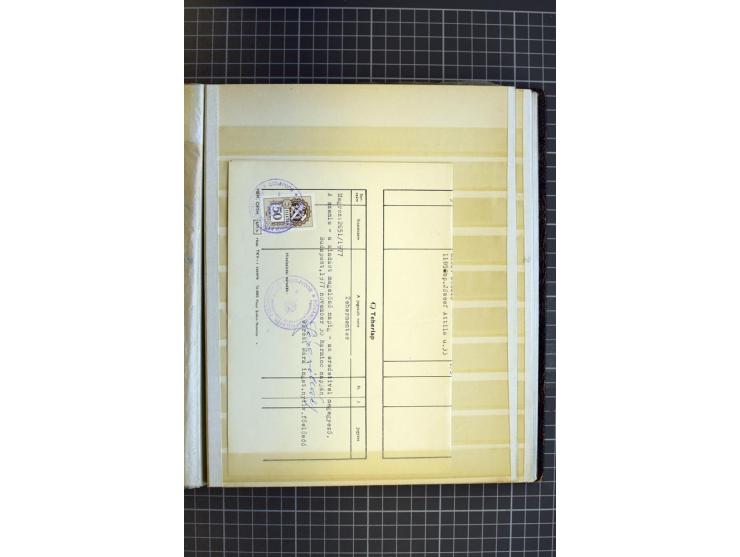 1868/1979, ungebrauchte und gestempelte Sammlung mit u.a. Mi.-Nr. 1 (3), 4 (5), 5 (4), 6(6), 430-37U, 467-70U, 1104I, Bl.18A 