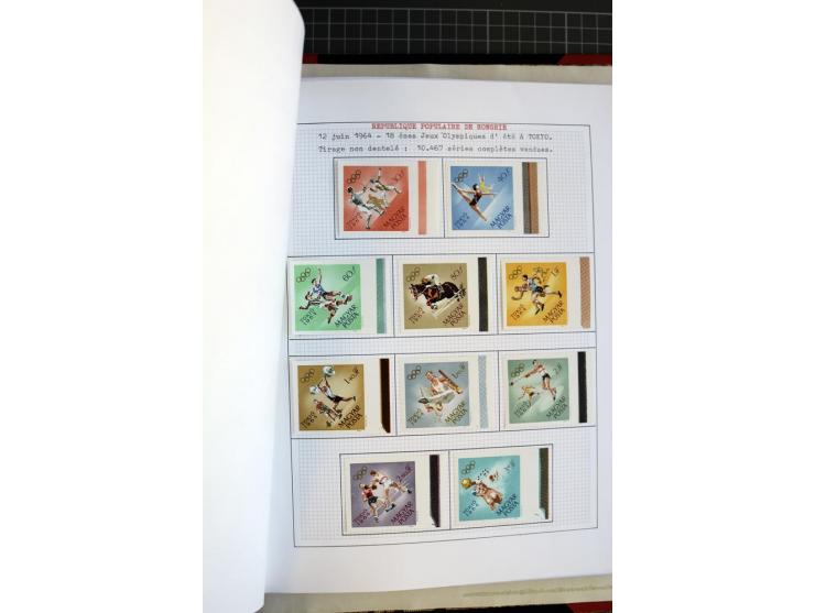 1868/1979, ungebrauchte und gestempelte Sammlung mit u.a. Mi.-Nr. 1 (3), 4 (5), 5 (4), 6(6), 430-37U, 467-70U, 1104I, Bl.18A 