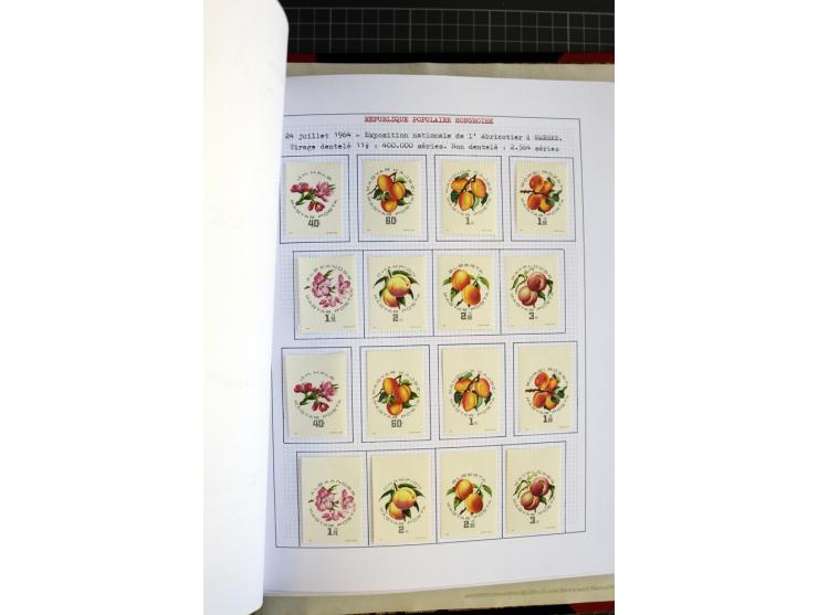 1868/1979, ungebrauchte und gestempelte Sammlung mit u.a. Mi.-Nr. 1 (3), 4 (5), 5 (4), 6(6), 430-37U, 467-70U, 1104I, Bl.18A 