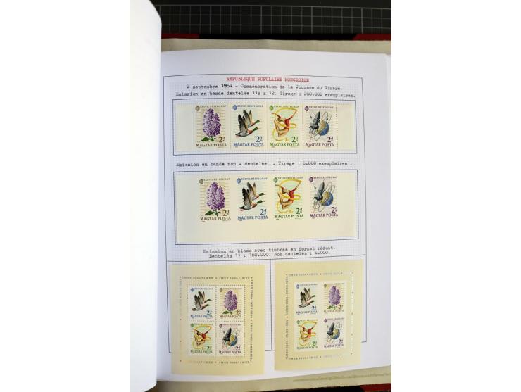 1868/1979, ungebrauchte und gestempelte Sammlung mit u.a. Mi.-Nr. 1 (3), 4 (5), 5 (4), 6(6), 430-37U, 467-70U, 1104I, Bl.18A 