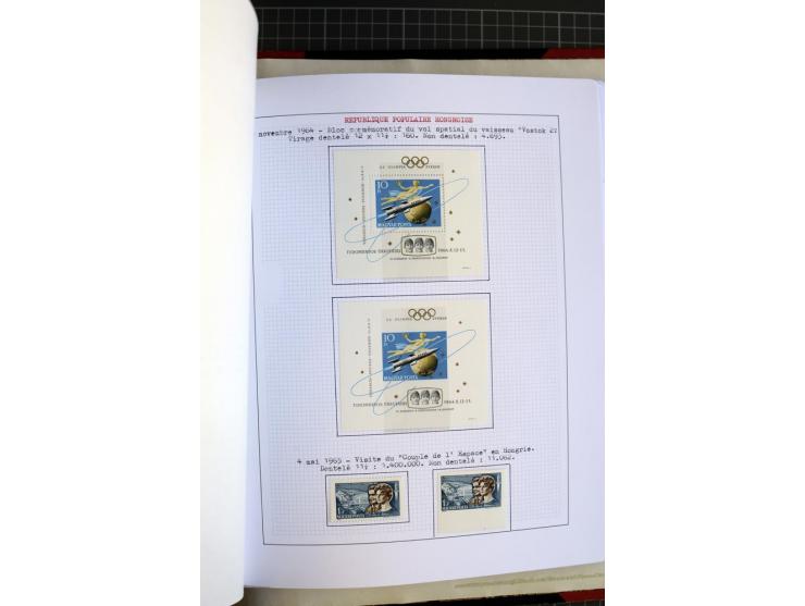 1868/1979, ungebrauchte und gestempelte Sammlung mit u.a. Mi.-Nr. 1 (3), 4 (5), 5 (4), 6(6), 430-37U, 467-70U, 1104I, Bl.18A 