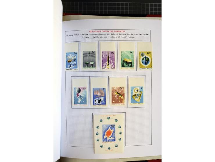 1868/1979, ungebrauchte und gestempelte Sammlung mit u.a. Mi.-Nr. 1 (3), 4 (5), 5 (4), 6(6), 430-37U, 467-70U, 1104I, Bl.18A 