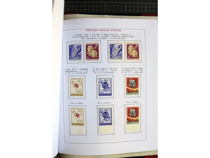 1868/1979, ungebrauchte und gestempelte Sammlung mit u.a. Mi.-Nr. 1 (3), 4 (5), 5 (4), 6(6), 430-37U, 467-70U, 1104I, Bl.18A 