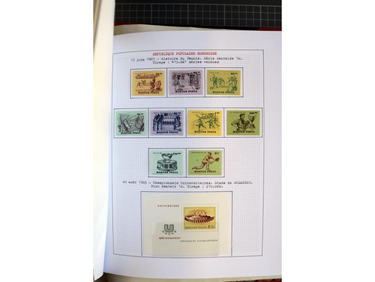 1868/1979, ungebrauchte und gestempelte Sammlung mit u.a. Mi.-Nr. 1 (3), 4 (5), 5 (4), 6(6), 430-37U, 467-70U, 1104I, Bl.18A 