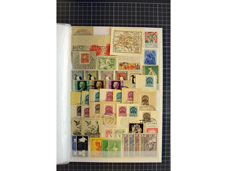 1868/1979, ungebrauchte und gestempelte Sammlung mit u.a. Mi.-Nr. 1 (3), 4 (5), 5 (4), 6(6), 430-37U, 467-70U, 1104I, Bl.18A 