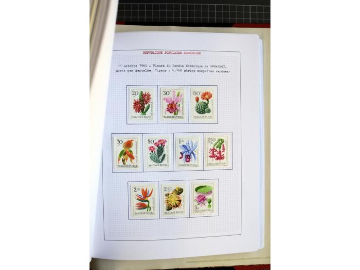 1868/1979, ungebrauchte und gestempelte Sammlung mit u.a. Mi.-Nr. 1 (3), 4 (5), 5 (4), 6(6), 430-37U, 467-70U, 1104I, Bl.18A 