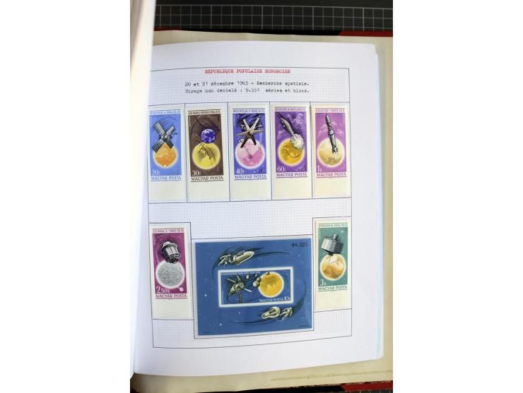 1868/1979, ungebrauchte und gestempelte Sammlung mit u.a. Mi.-Nr. 1 (3), 4 (5), 5 (4), 6(6), 430-37U, 467-70U, 1104I, Bl.18A 