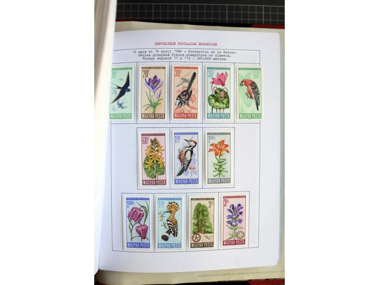 1868/1979, ungebrauchte und gestempelte Sammlung mit u.a. Mi.-Nr. 1 (3), 4 (5), 5 (4), 6(6), 430-37U, 467-70U, 1104I, Bl.18A 