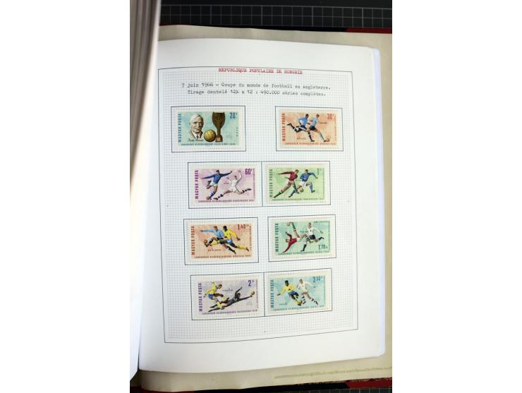 1868/1979, ungebrauchte und gestempelte Sammlung mit u.a. Mi.-Nr. 1 (3), 4 (5), 5 (4), 6(6), 430-37U, 467-70U, 1104I, Bl.18A 