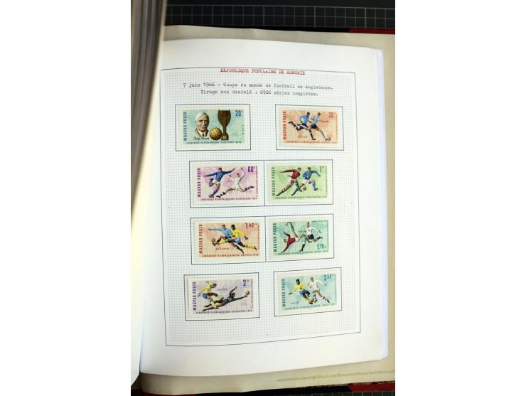 1868/1979, ungebrauchte und gestempelte Sammlung mit u.a. Mi.-Nr. 1 (3), 4 (5), 5 (4), 6(6), 430-37U, 467-70U, 1104I, Bl.18A 