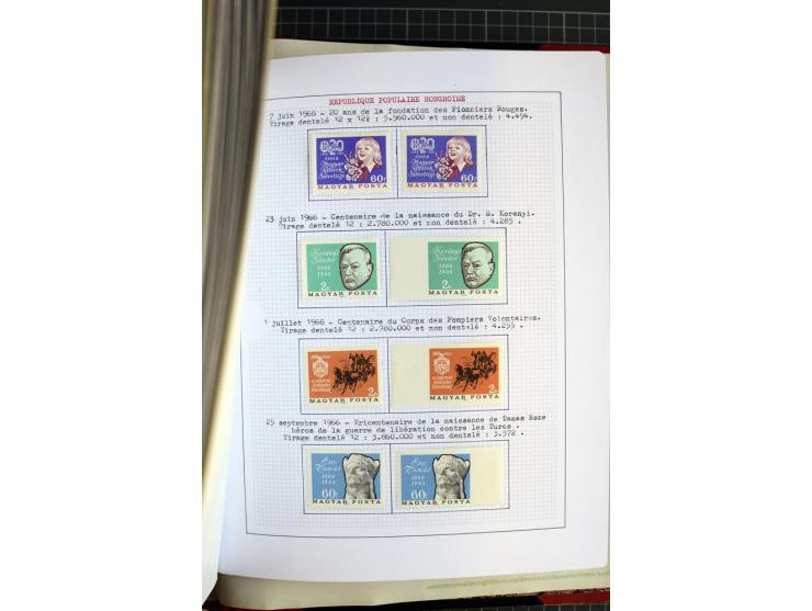 1868/1979, ungebrauchte und gestempelte Sammlung mit u.a. Mi.-Nr. 1 (3), 4 (5), 5 (4), 6(6), 430-37U, 467-70U, 1104I, Bl.18A 
