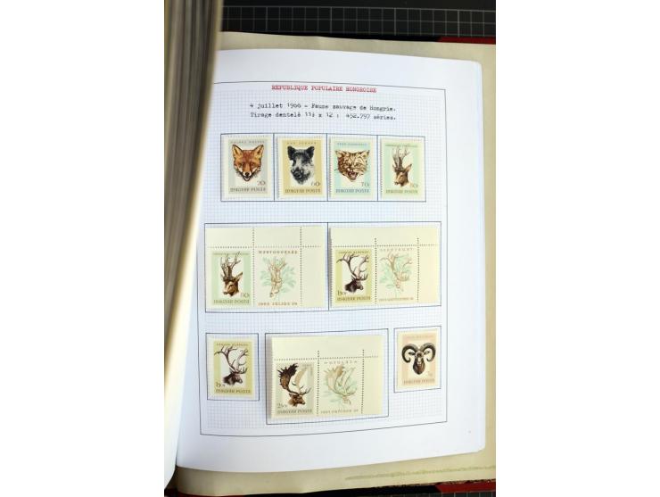 1868/1979, ungebrauchte und gestempelte Sammlung mit u.a. Mi.-Nr. 1 (3), 4 (5), 5 (4), 6(6), 430-37U, 467-70U, 1104I, Bl.18A 