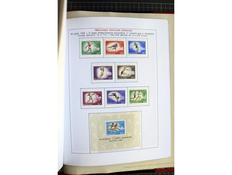 1868/1979, ungebrauchte und gestempelte Sammlung mit u.a. Mi.-Nr. 1 (3), 4 (5), 5 (4), 6(6), 430-37U, 467-70U, 1104I, Bl.18A 