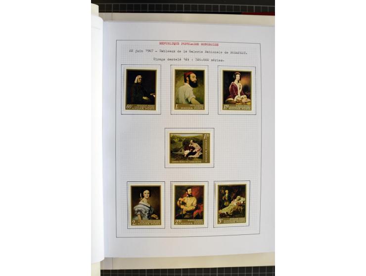 1868/1979, ungebrauchte und gestempelte Sammlung mit u.a. Mi.-Nr. 1 (3), 4 (5), 5 (4), 6(6), 430-37U, 467-70U, 1104I, Bl.18A 