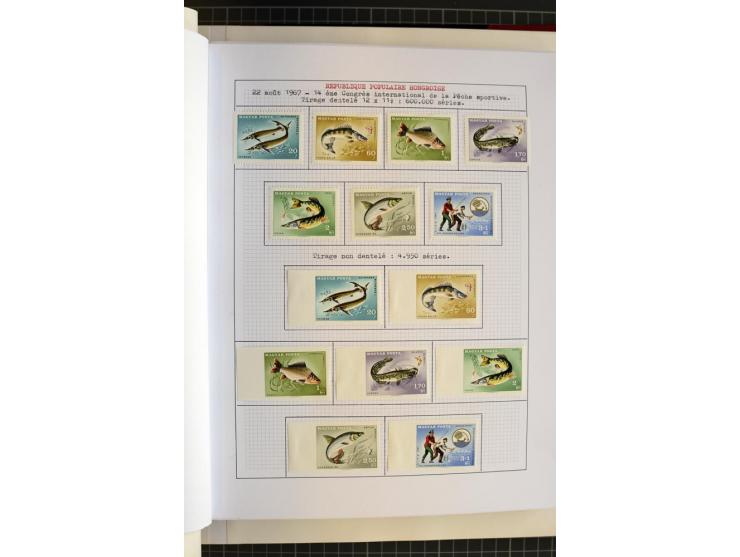 1868/1979, ungebrauchte und gestempelte Sammlung mit u.a. Mi.-Nr. 1 (3), 4 (5), 5 (4), 6(6), 430-37U, 467-70U, 1104I, Bl.18A 