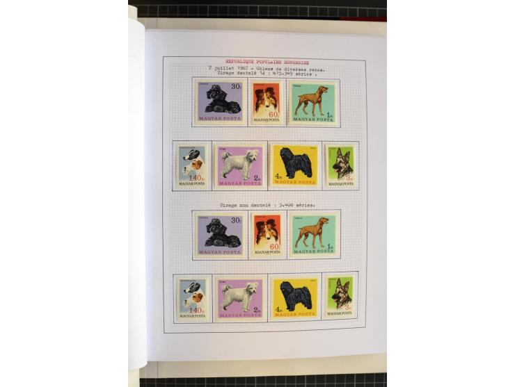 1868/1979, ungebrauchte und gestempelte Sammlung mit u.a. Mi.-Nr. 1 (3), 4 (5), 5 (4), 6(6), 430-37U, 467-70U, 1104I, Bl.18A 