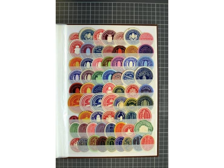 1868/1979, ungebrauchte und gestempelte Sammlung mit u.a. Mi.-Nr. 1 (3), 4 (5), 5 (4), 6(6), 430-37U, 467-70U, 1104I, Bl.18A 