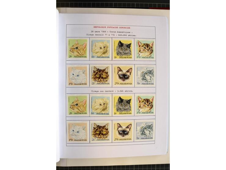 1868/1979, ungebrauchte und gestempelte Sammlung mit u.a. Mi.-Nr. 1 (3), 4 (5), 5 (4), 6(6), 430-37U, 467-70U, 1104I, Bl.18A 