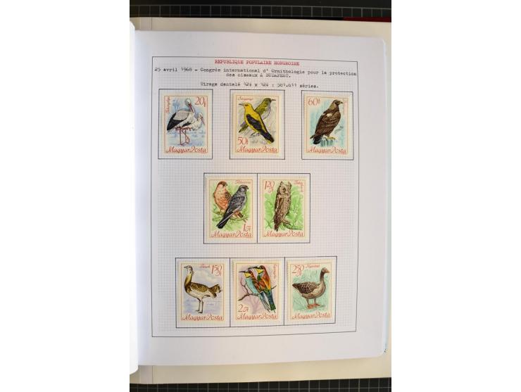 1868/1979, ungebrauchte und gestempelte Sammlung mit u.a. Mi.-Nr. 1 (3), 4 (5), 5 (4), 6(6), 430-37U, 467-70U, 1104I, Bl.18A 