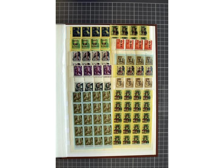 1868/1979, ungebrauchte und gestempelte Sammlung mit u.a. Mi.-Nr. 1 (3), 4 (5), 5 (4), 6(6), 430-37U, 467-70U, 1104I, Bl.18A 