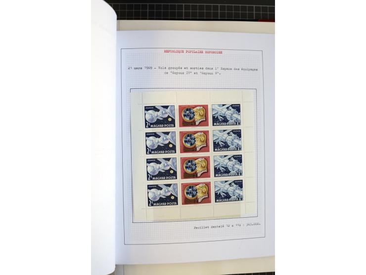 1868/1979, ungebrauchte und gestempelte Sammlung mit u.a. Mi.-Nr. 1 (3), 4 (5), 5 (4), 6(6), 430-37U, 467-70U, 1104I, Bl.18A 