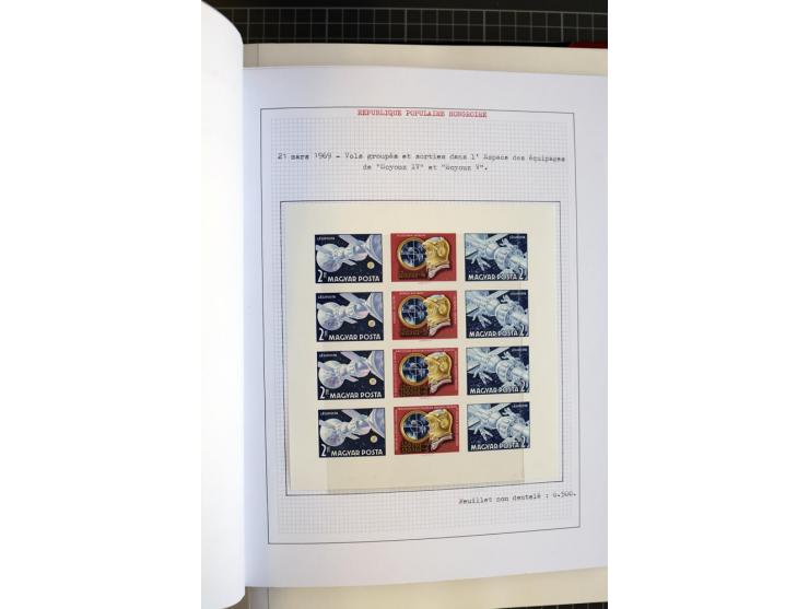 1868/1979, ungebrauchte und gestempelte Sammlung mit u.a. Mi.-Nr. 1 (3), 4 (5), 5 (4), 6(6), 430-37U, 467-70U, 1104I, Bl.18A 
