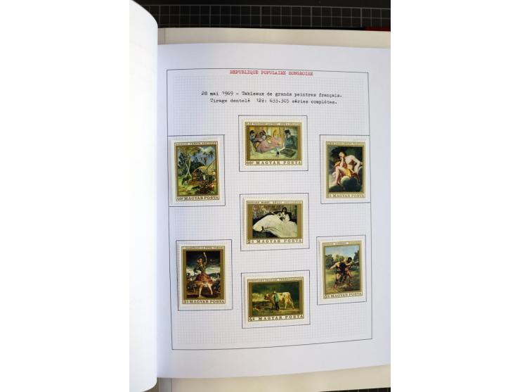 1868/1979, ungebrauchte und gestempelte Sammlung mit u.a. Mi.-Nr. 1 (3), 4 (5), 5 (4), 6(6), 430-37U, 467-70U, 1104I, Bl.18A 