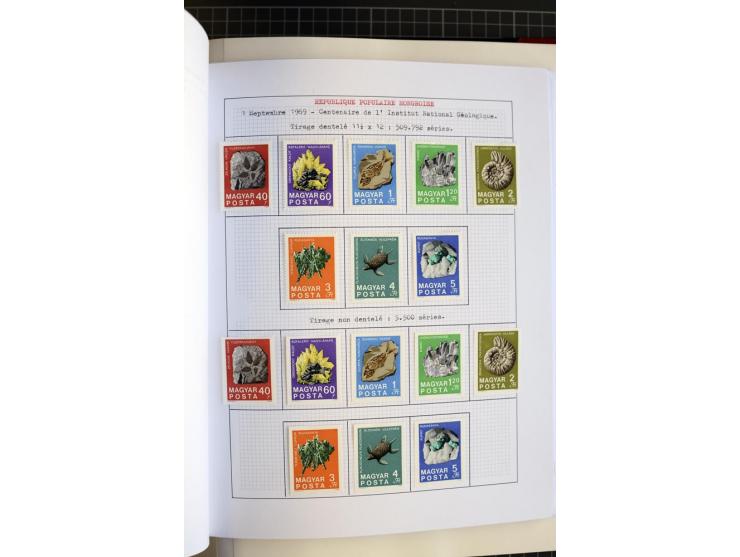 1868/1979, ungebrauchte und gestempelte Sammlung mit u.a. Mi.-Nr. 1 (3), 4 (5), 5 (4), 6(6), 430-37U, 467-70U, 1104I, Bl.18A 