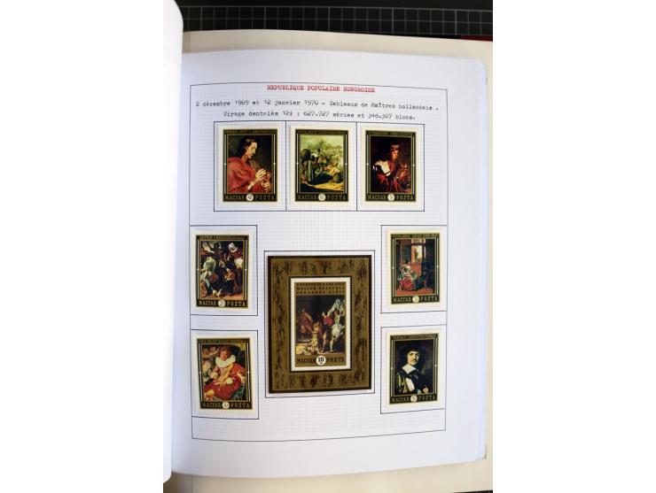 1868/1979, ungebrauchte und gestempelte Sammlung mit u.a. Mi.-Nr. 1 (3), 4 (5), 5 (4), 6(6), 430-37U, 467-70U, 1104I, Bl.18A 