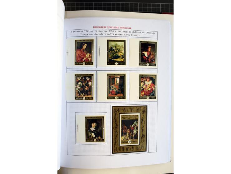 1868/1979, ungebrauchte und gestempelte Sammlung mit u.a. Mi.-Nr. 1 (3), 4 (5), 5 (4), 6(6), 430-37U, 467-70U, 1104I, Bl.18A 