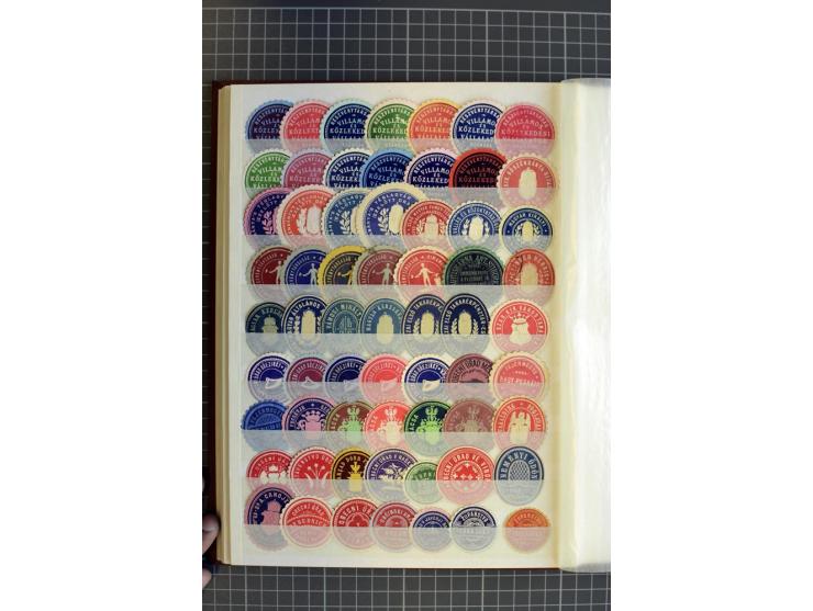 1868/1979, ungebrauchte und gestempelte Sammlung mit u.a. Mi.-Nr. 1 (3), 4 (5), 5 (4), 6(6), 430-37U, 467-70U, 1104I, Bl.18A 