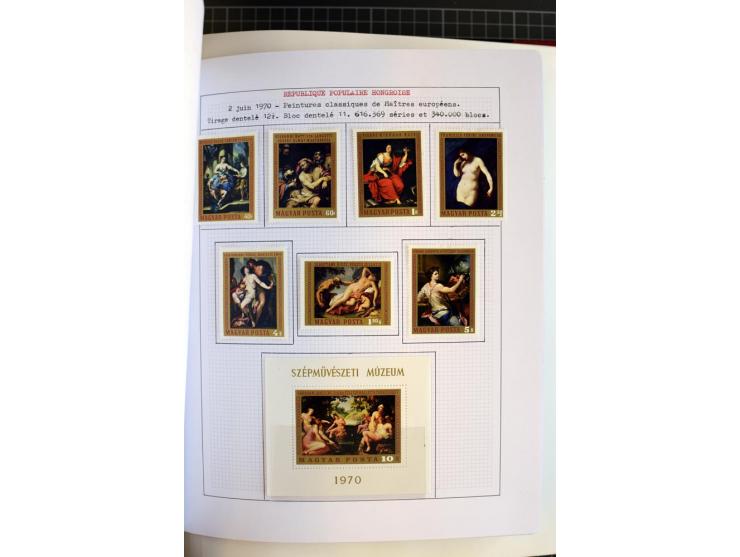 1868/1979, ungebrauchte und gestempelte Sammlung mit u.a. Mi.-Nr. 1 (3), 4 (5), 5 (4), 6(6), 430-37U, 467-70U, 1104I, Bl.18A 
