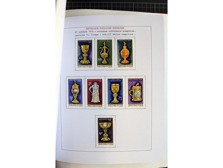 1868/1979, ungebrauchte und gestempelte Sammlung mit u.a. Mi.-Nr. 1 (3), 4 (5), 5 (4), 6(6), 430-37U, 467-70U, 1104I, Bl.18A 