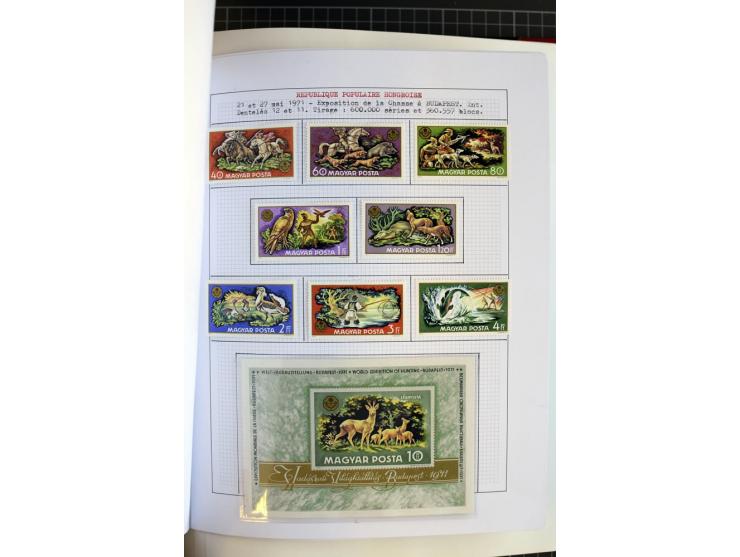 1868/1979, ungebrauchte und gestempelte Sammlung mit u.a. Mi.-Nr. 1 (3), 4 (5), 5 (4), 6(6), 430-37U, 467-70U, 1104I, Bl.18A 