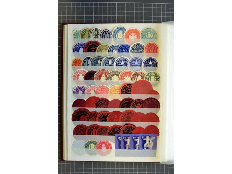 1868/1979, ungebrauchte und gestempelte Sammlung mit u.a. Mi.-Nr. 1 (3), 4 (5), 5 (4), 6(6), 430-37U, 467-70U, 1104I, Bl.18A 