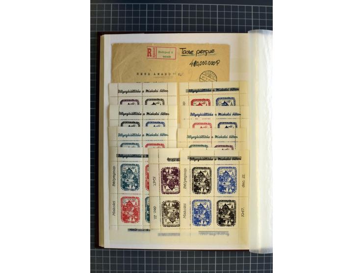 1868/1979, ungebrauchte und gestempelte Sammlung mit u.a. Mi.-Nr. 1 (3), 4 (5), 5 (4), 6(6), 430-37U, 467-70U, 1104I, Bl.18A 