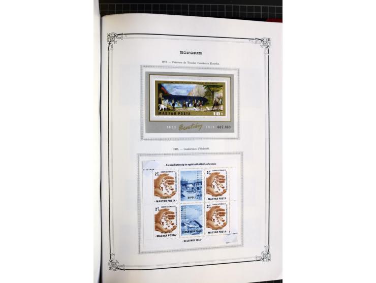 1868/1979, ungebrauchte und gestempelte Sammlung mit u.a. Mi.-Nr. 1 (3), 4 (5), 5 (4), 6(6), 430-37U, 467-70U, 1104I, Bl.18A 